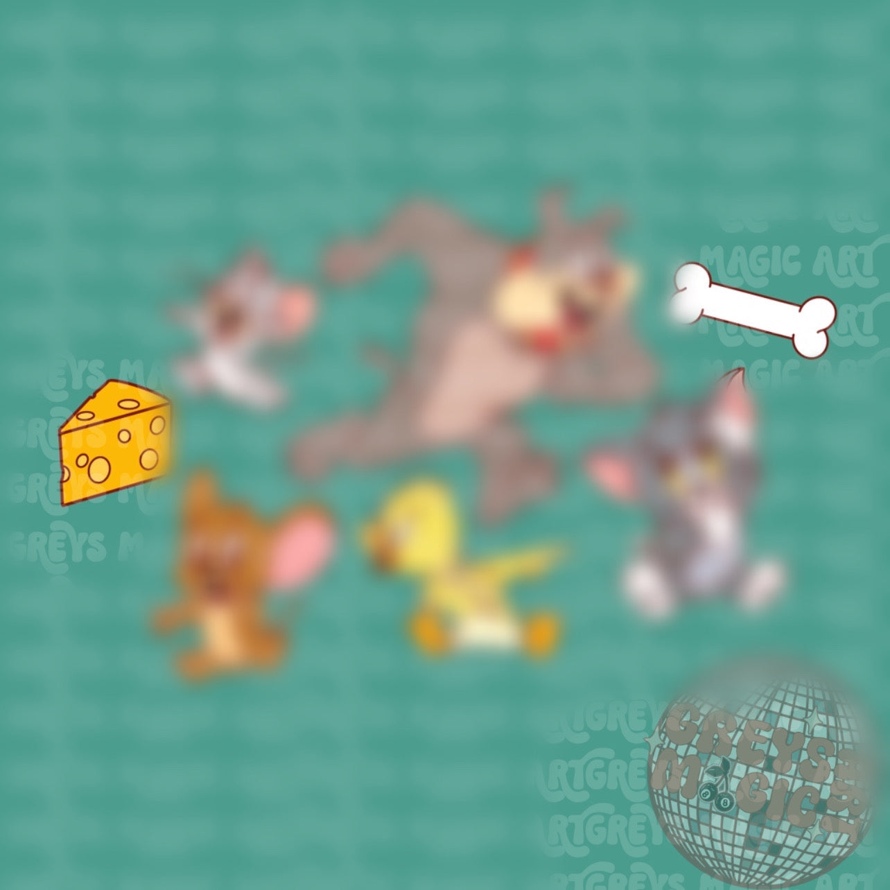 Cat & Mouse PNG