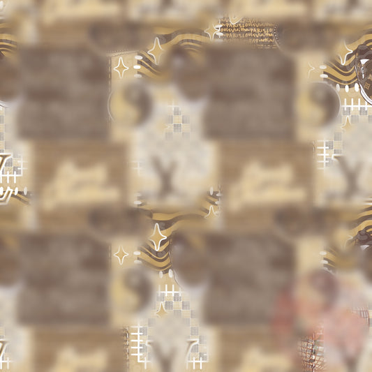 Classic Boujee Girl In Small Shop World Patchwork Seamless File