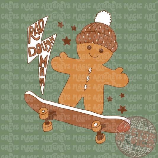 Rad Dough Man PNG