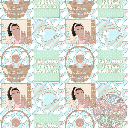 Can You Say Easter Boy Seamless File