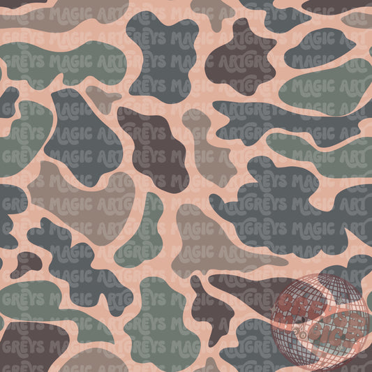 Muted Camo Seamless File