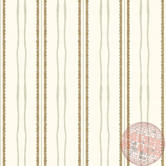 Cream And Gold Stripes Seamless File