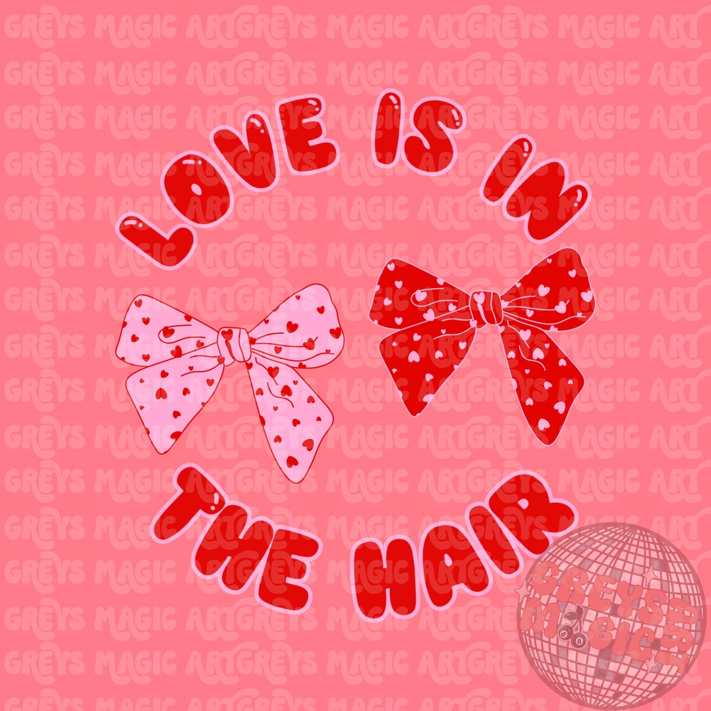 Love Is In The Hair PNG