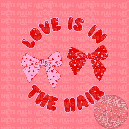 Love Is In The Hair PNG