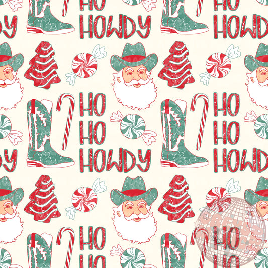 Ho Ho Howdy Seamless File