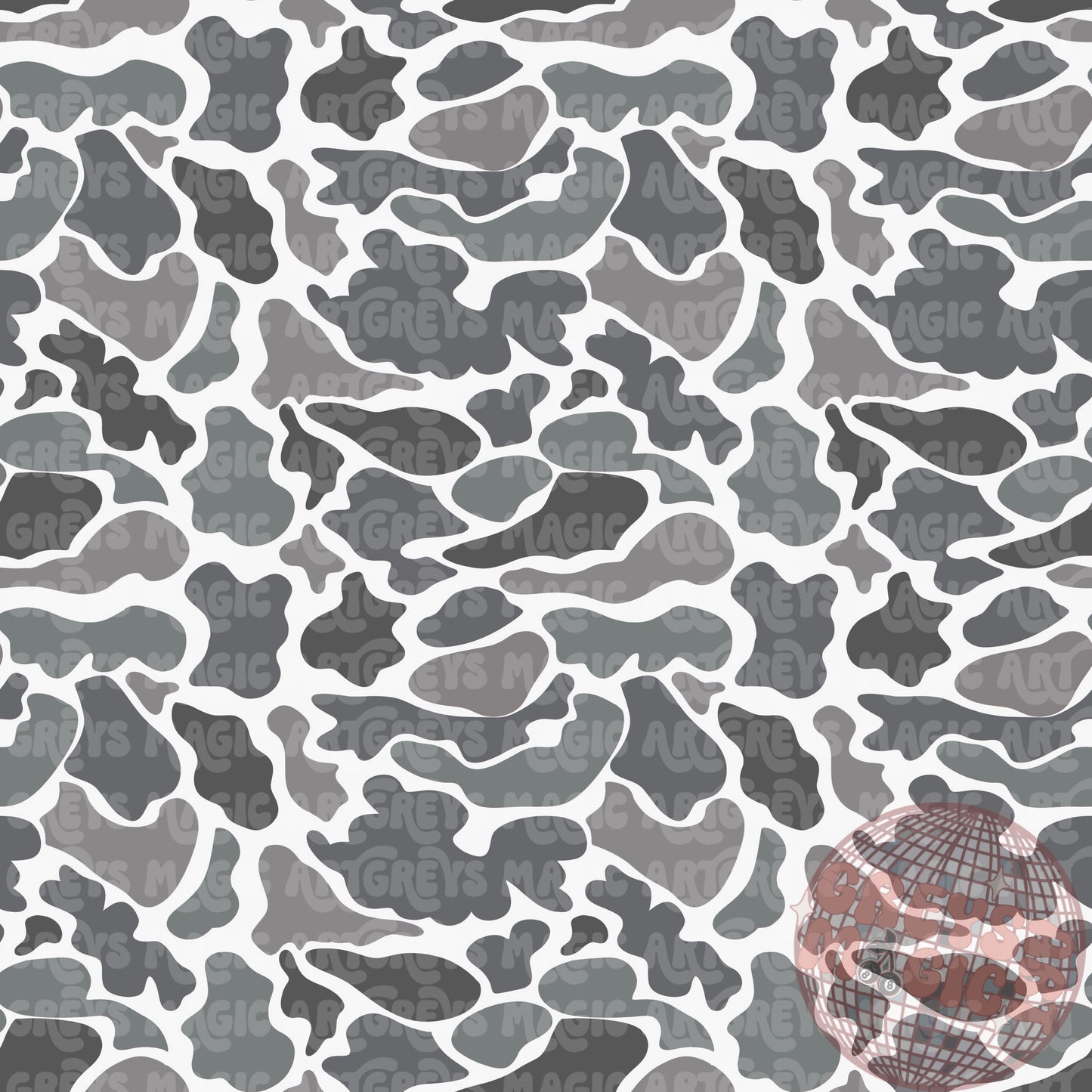 Grey Duck Camo Seamless File