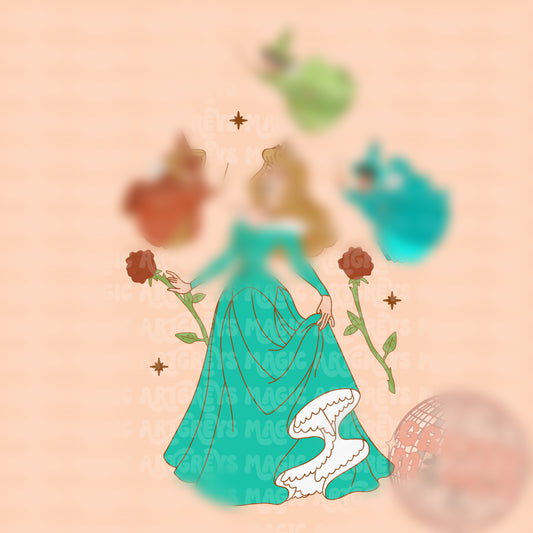 Sleeping Princess PNG