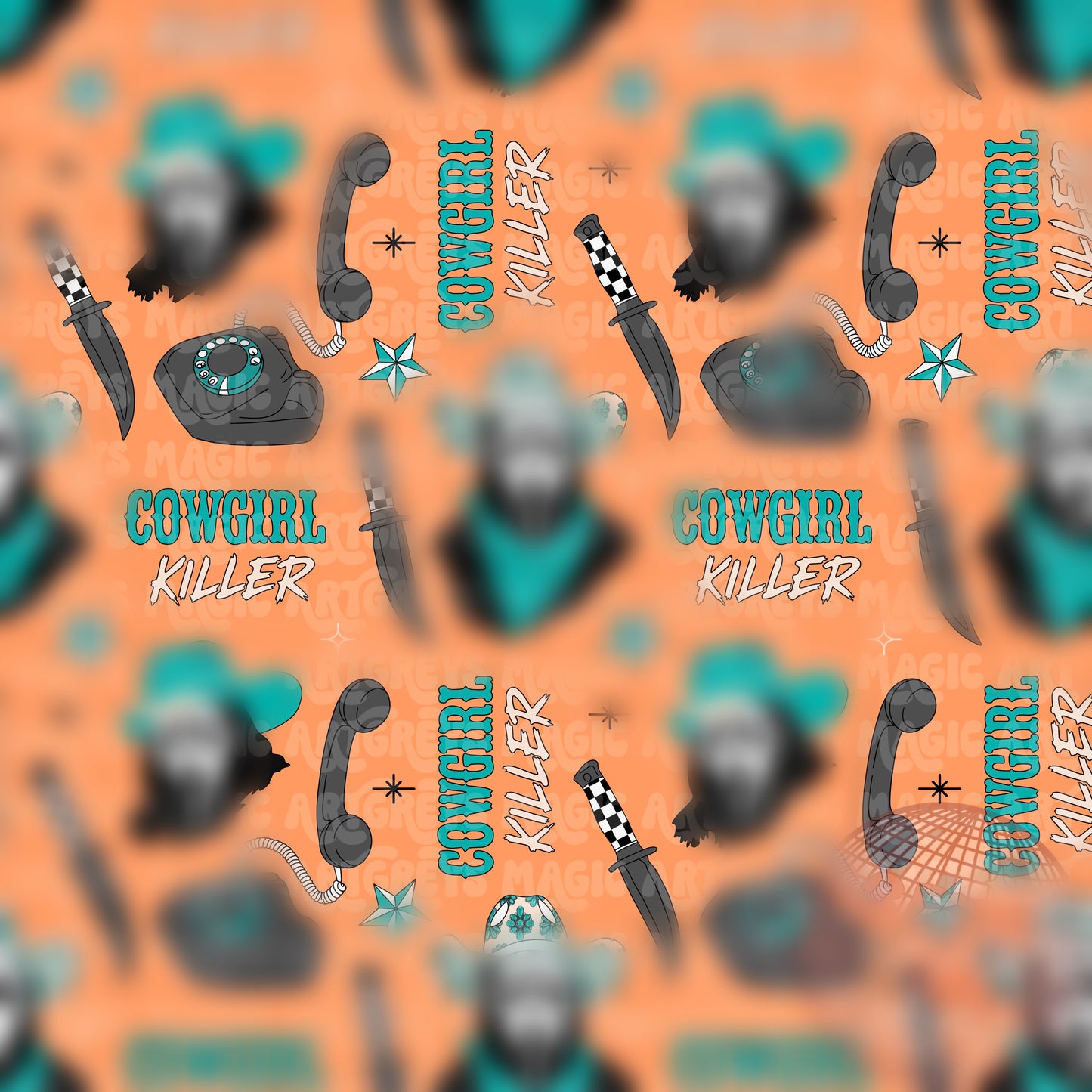 Cowgirl Killer Seamless File