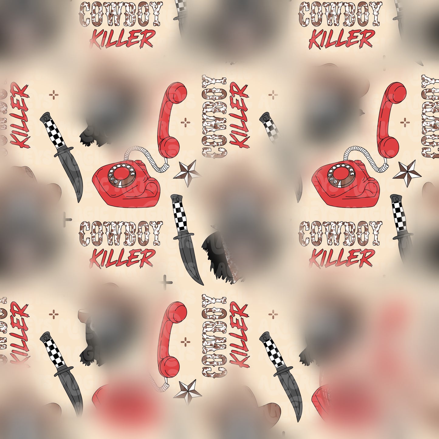 Cowboy Killer Seamless File