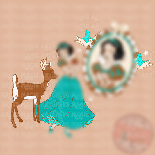 Snow Princess PNG