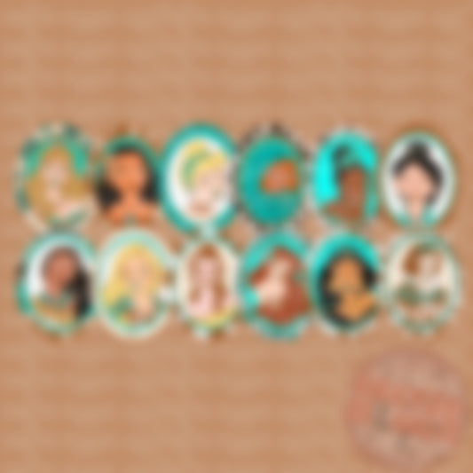 All Western Princesses PNG