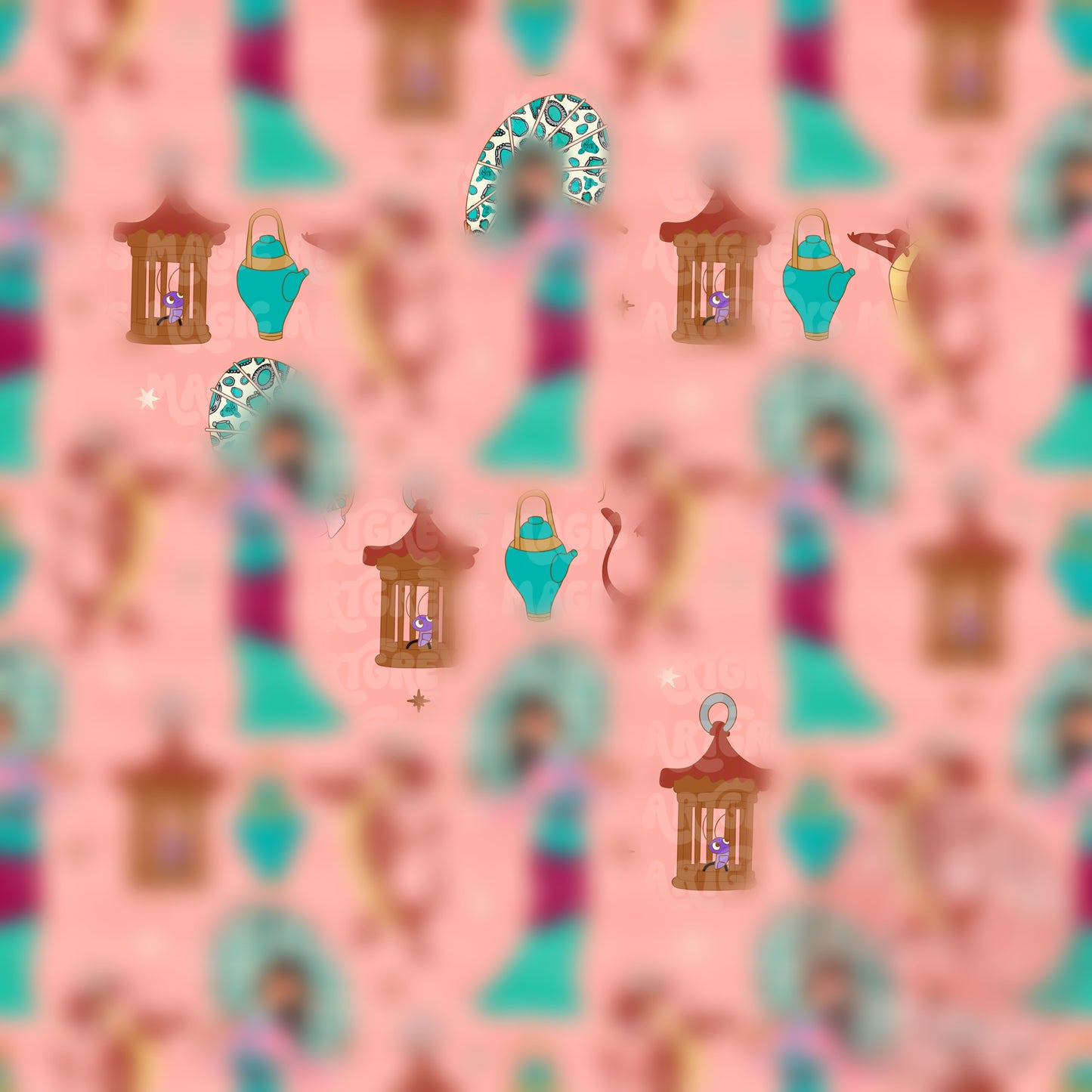 Disguise Princess Seamless File