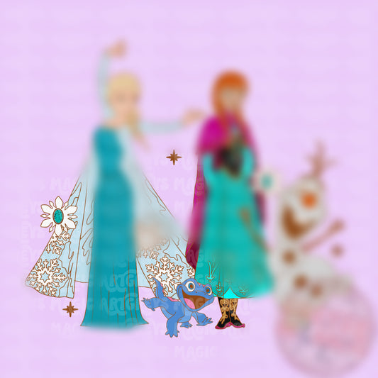 Froze Princesses PNG