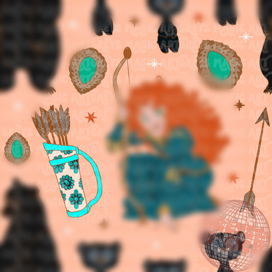 The Brave Princess Seamless File
