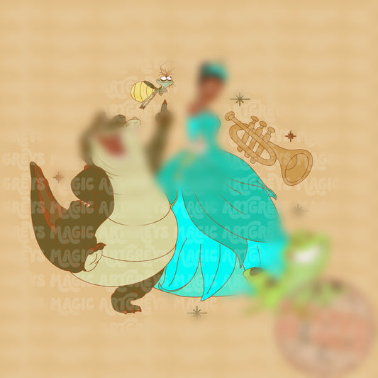 Frog And Princess PNG