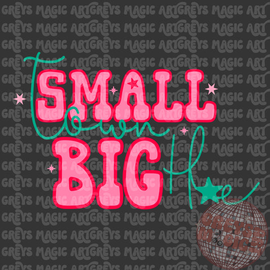 Small Town Big Ho PNG