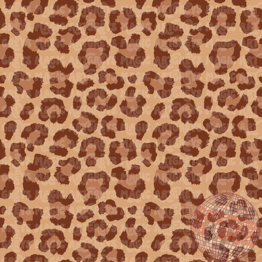 Tan Brown Cheetah Seamless File