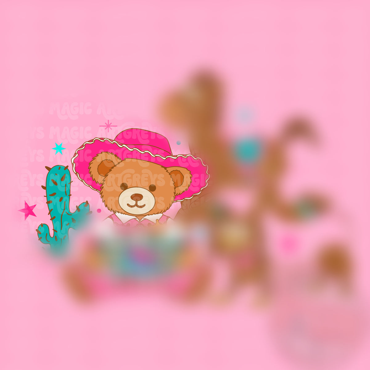 Jessie Bear Western PNG