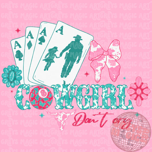 Cowgirl Don’t Cry PNG