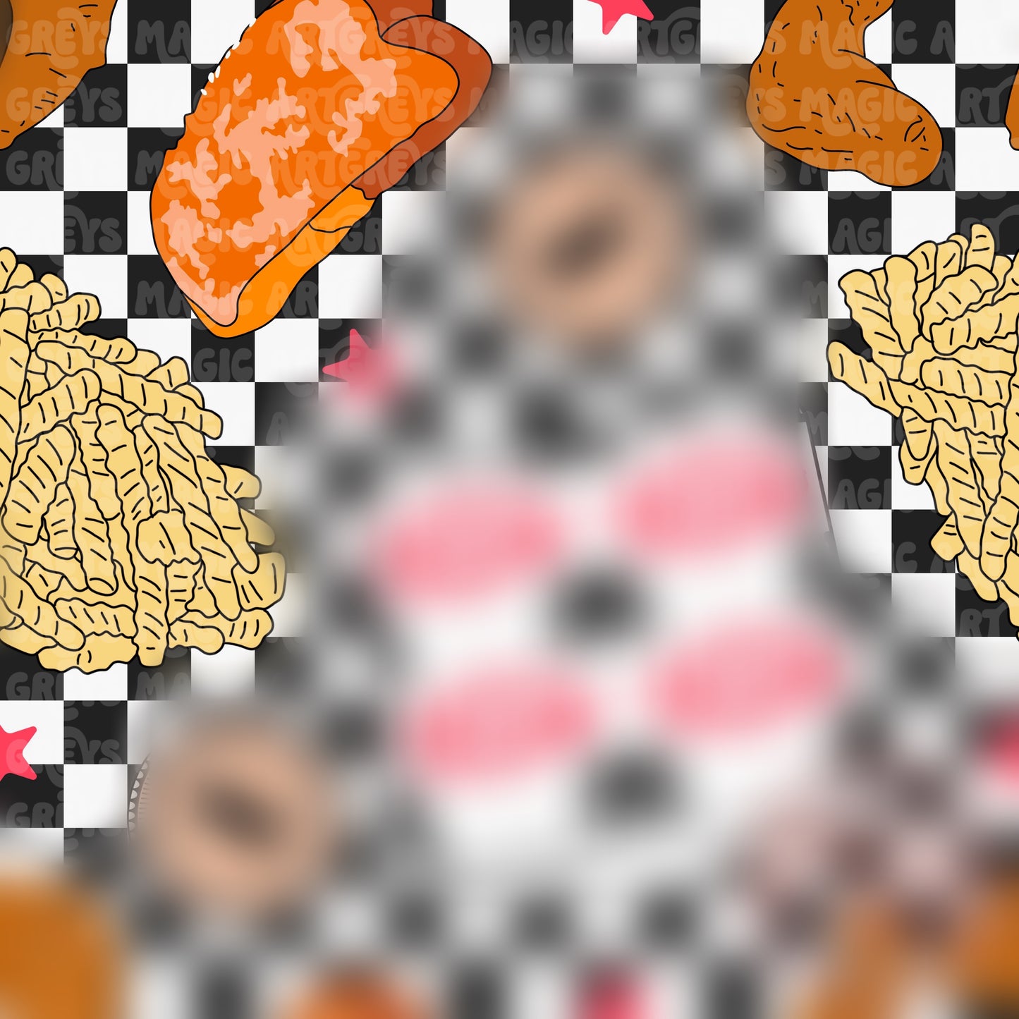 Checkered Canes Seamless File