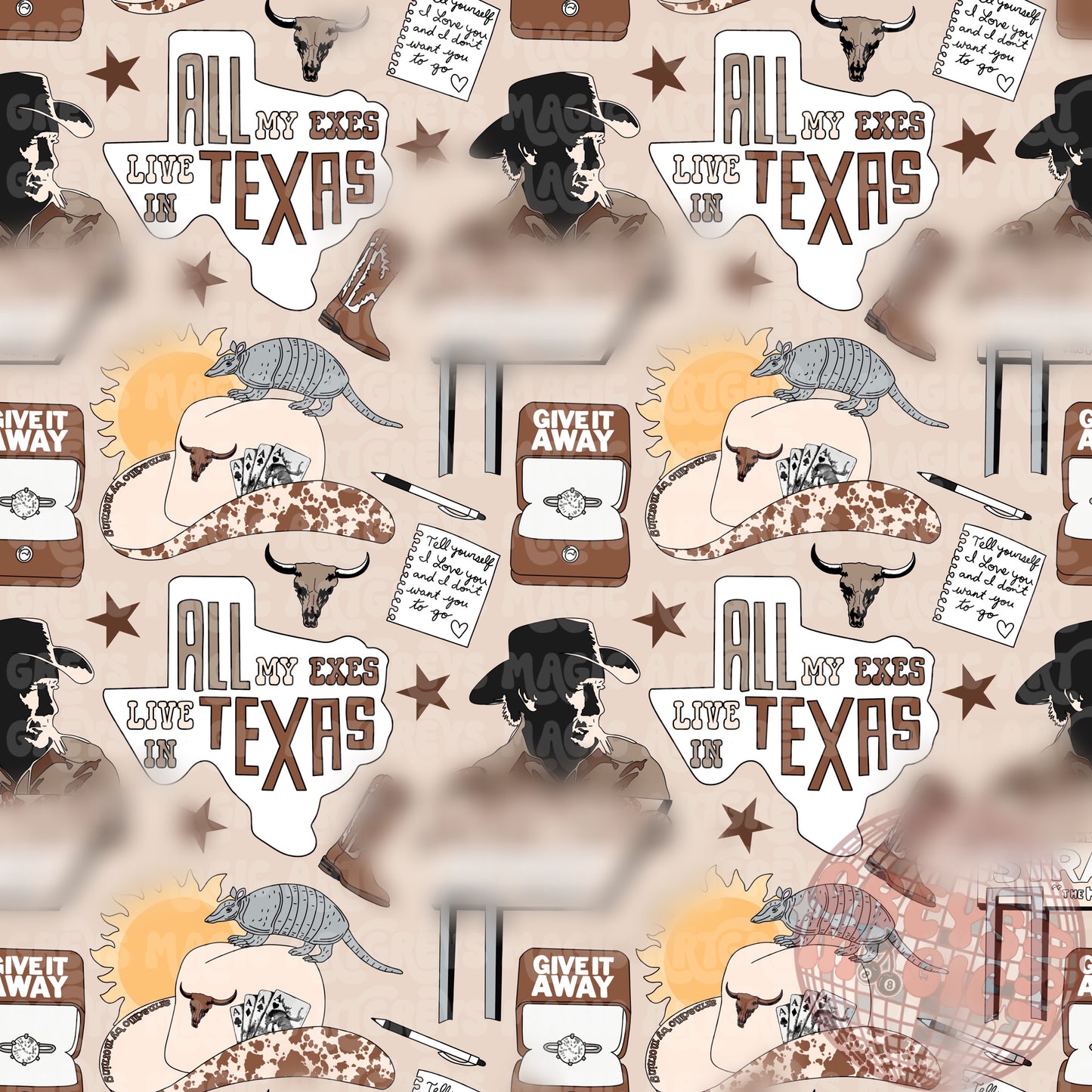 King Of Country Seamless File