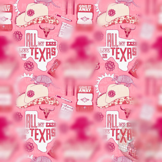 Pink King Of Country Seamless File