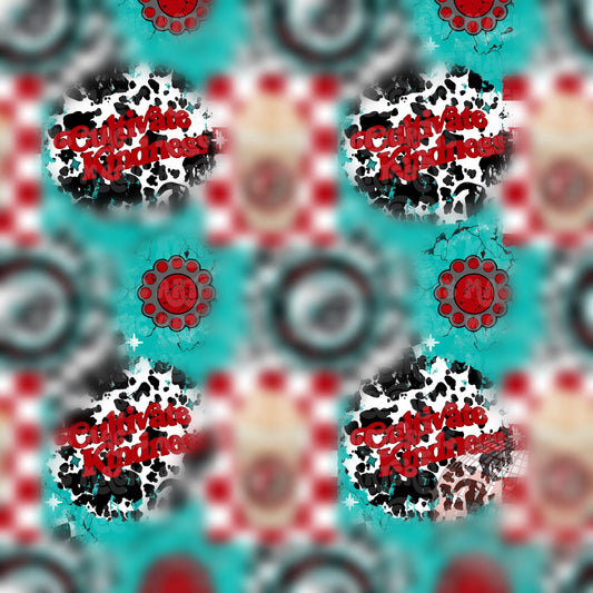 Western 7B Kindness Patchwork Seamless File