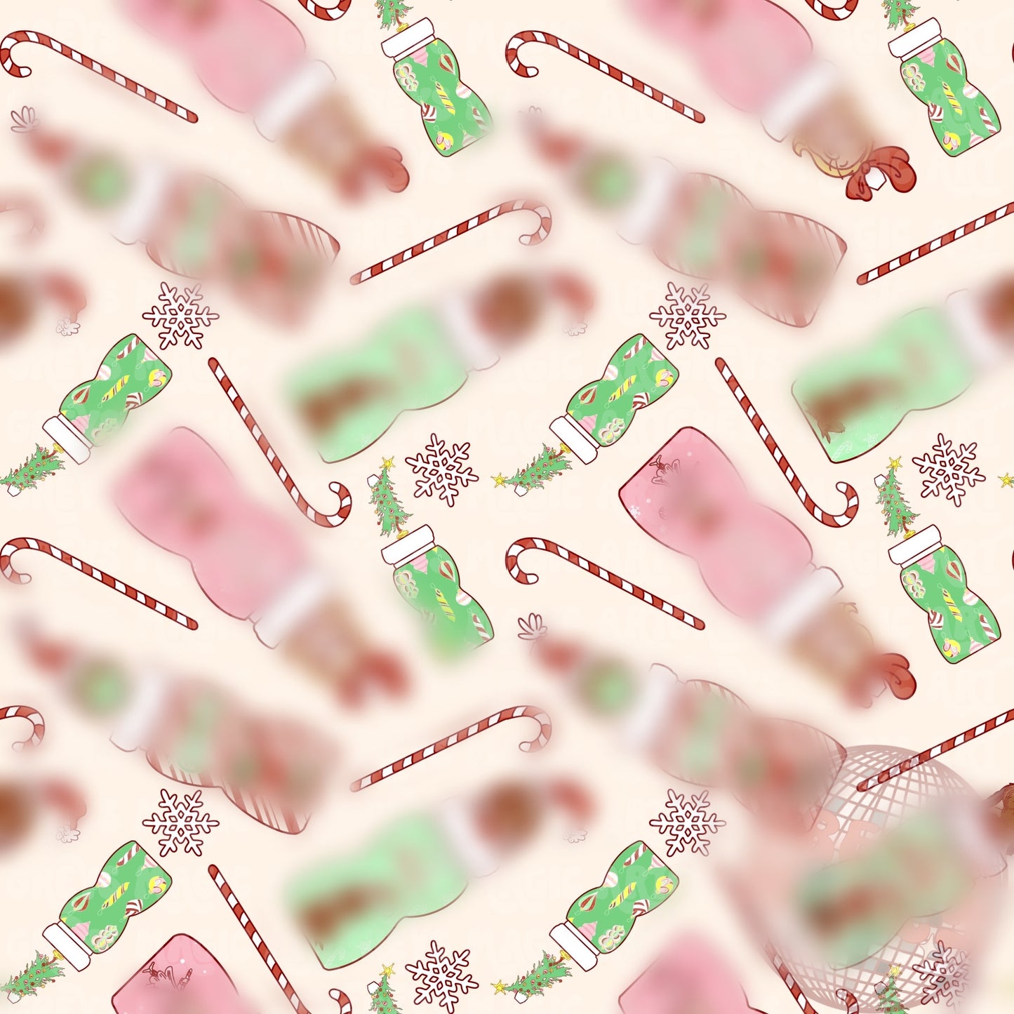 Mean Guy And Friends Juices Cream Seamless File