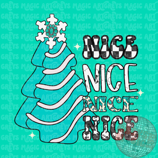 Christmas Nice Western PNG