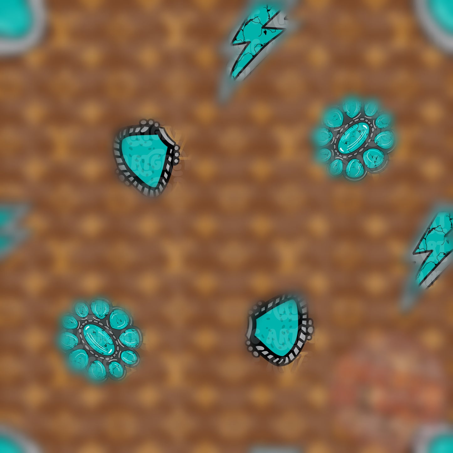 Boujee Western Concho Seamless File