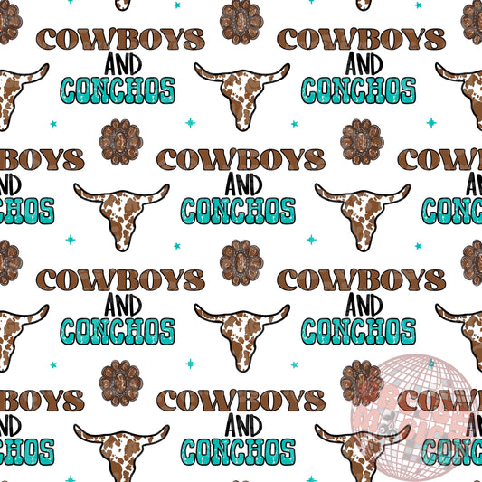 Cowboys And Conchos Seamless File