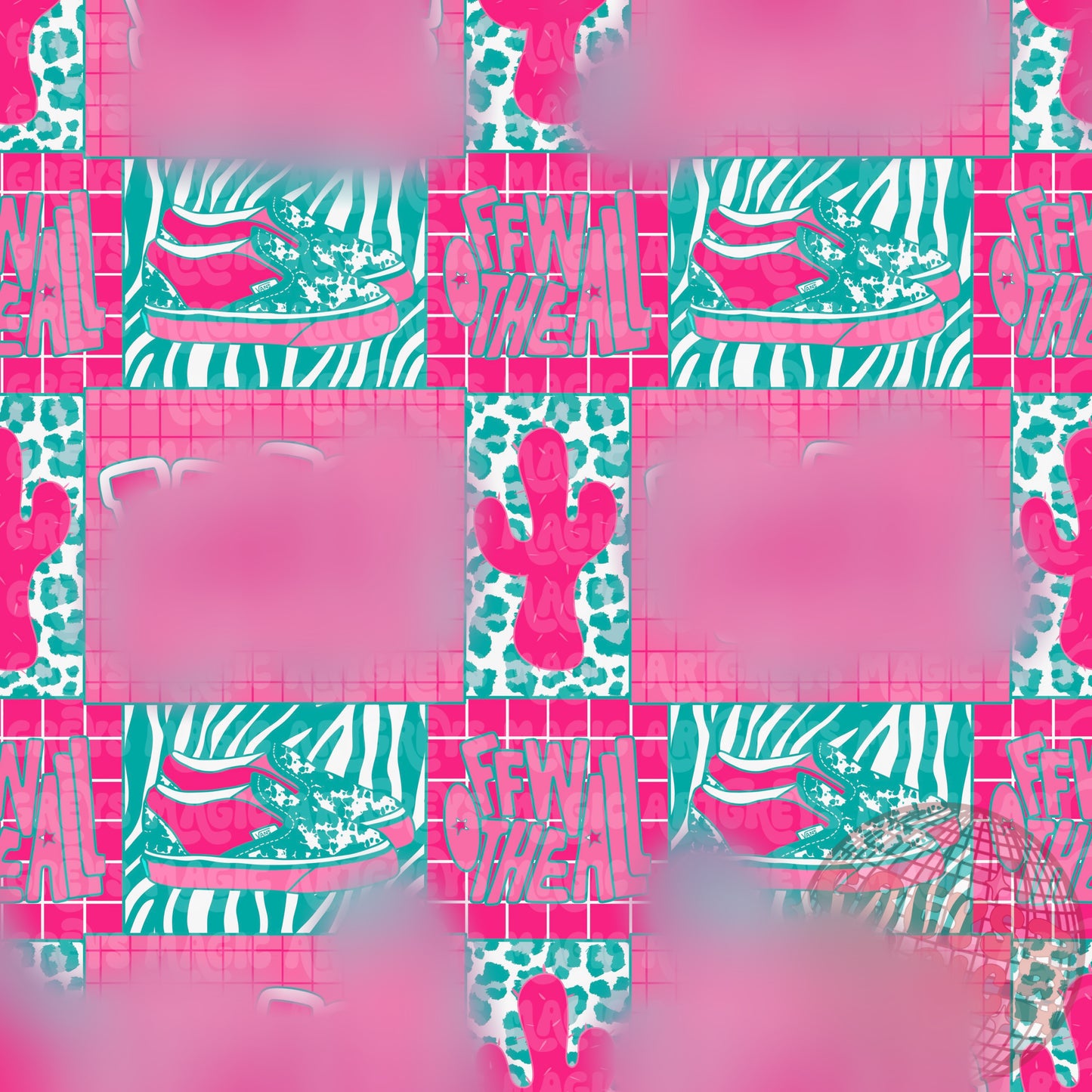 Western Off The Wall Seamless File