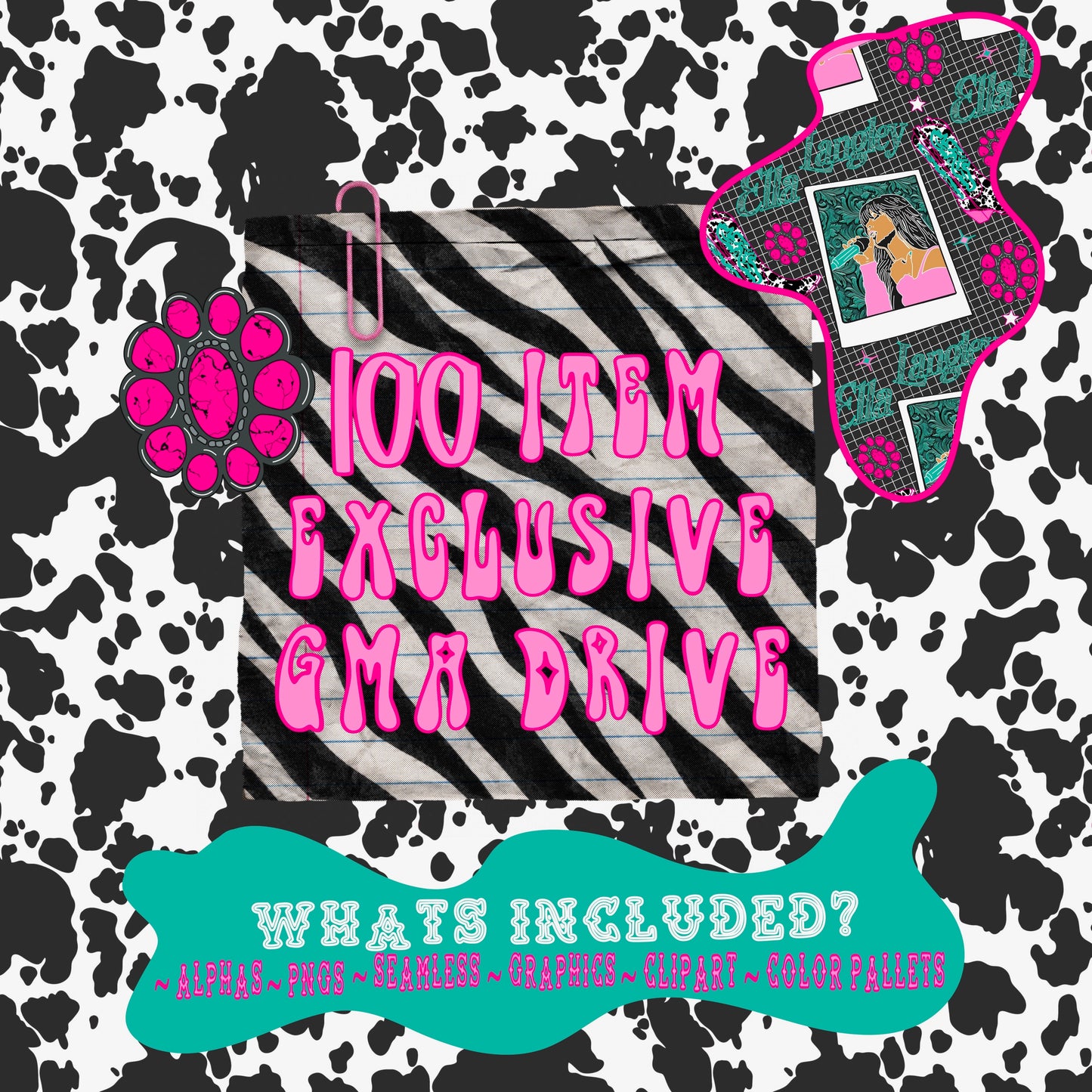 100 ITEM EXCLUSIVE GMA DRIVE