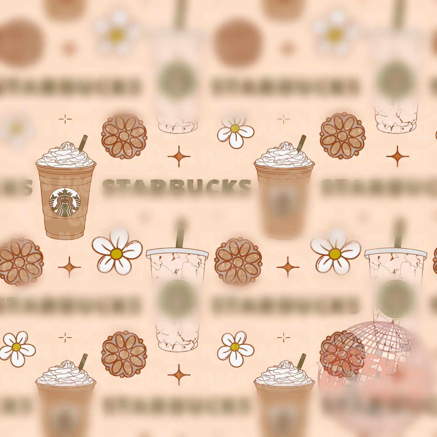 Starbies Coffee Seamless File