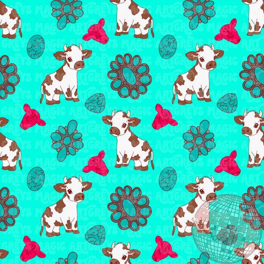 Cow Conchos Seamless File