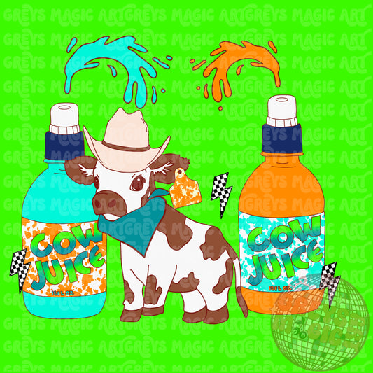 Boy Cow Juice PNG