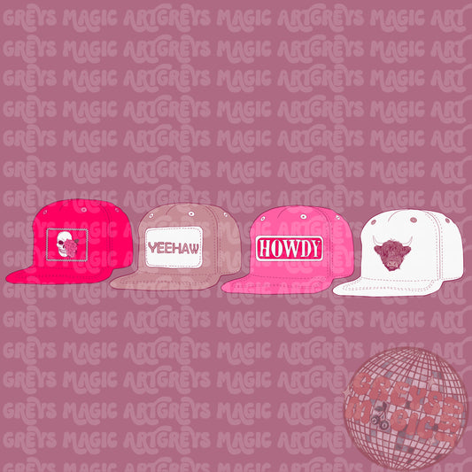 Western Girl SnapBack PNG
