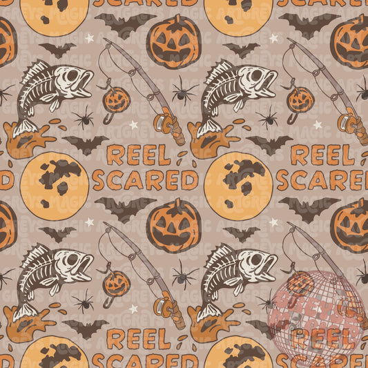 Reel Scared Fish Seamless File