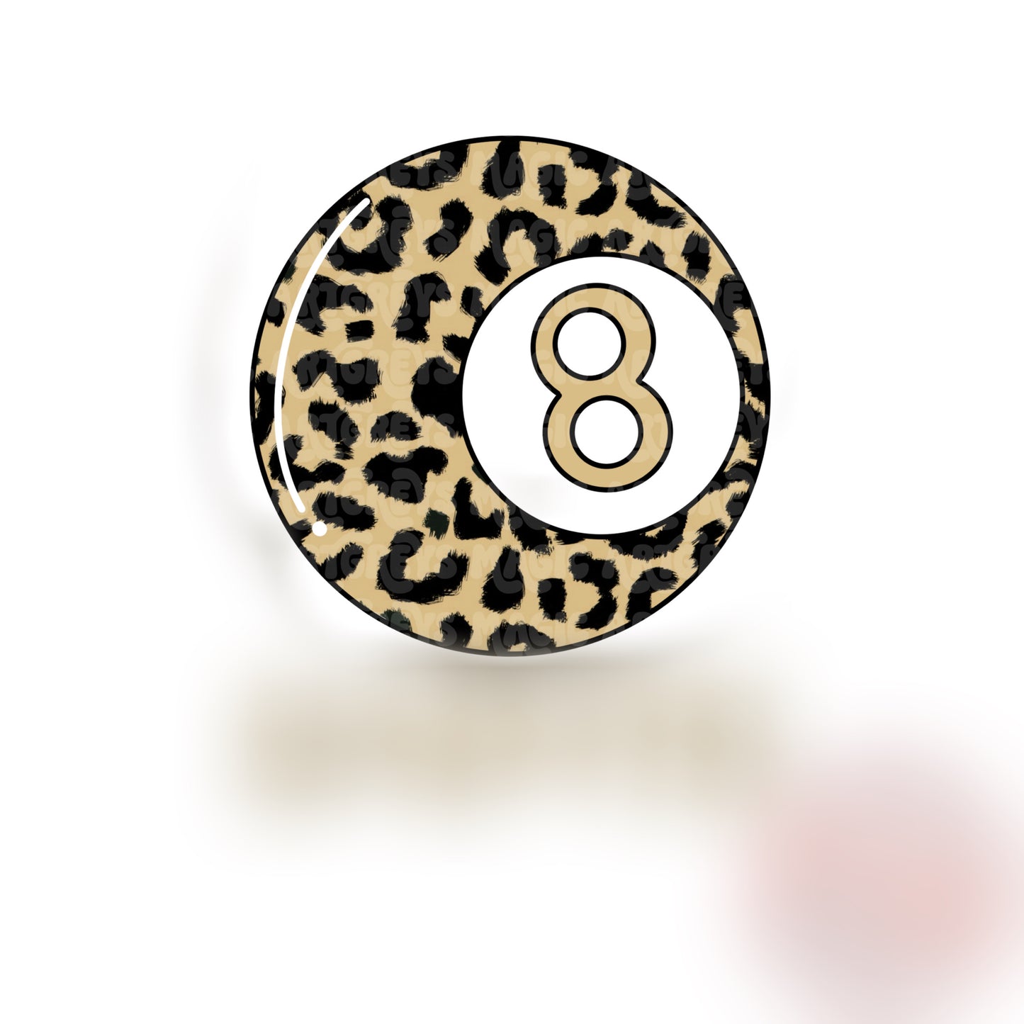 Cheetah Saint 8ball PNG