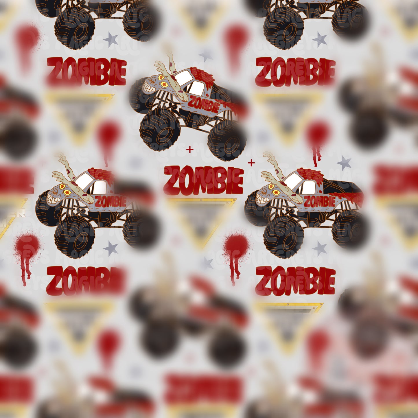 Zombie Truck Seamless File