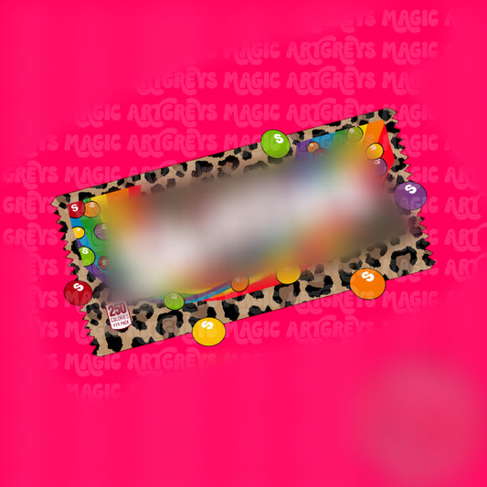 Cheetah Retro Skittle PNG