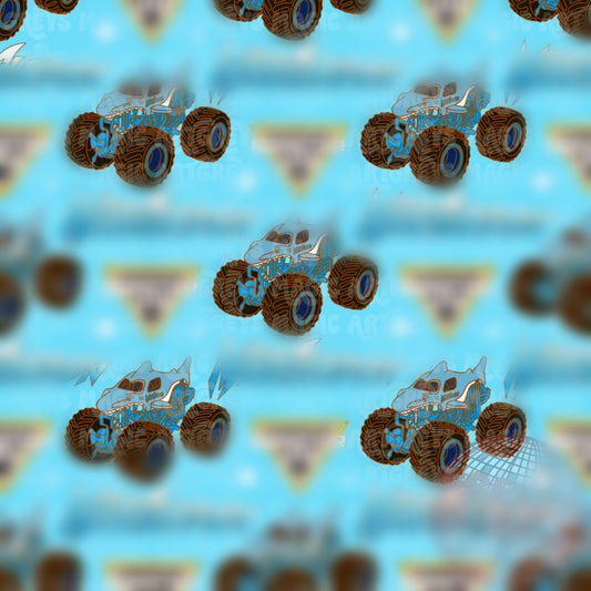 Megalodon Truck Seamless File