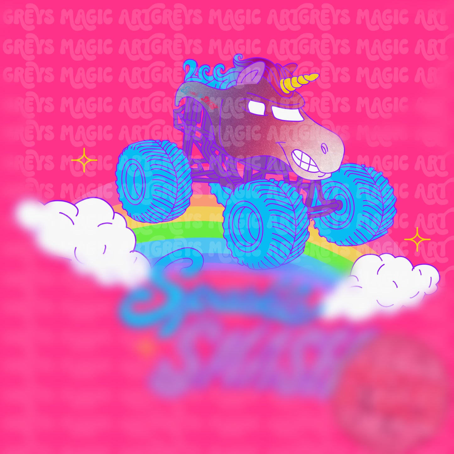 Sparkle Smash Truck PNG