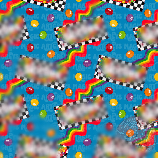 Checkered Retro Candy Seamless File