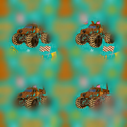 Scooby Truck Seamless File