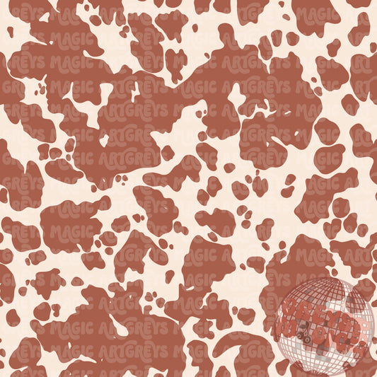 EL Brown Cowprint Seamless File
