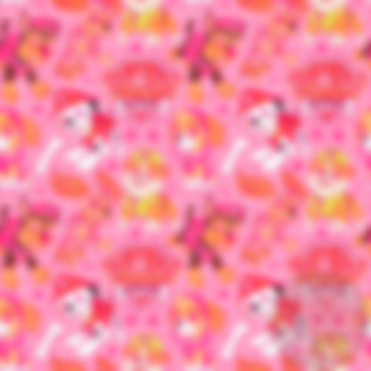 Pink Patrol Dog Seamless File