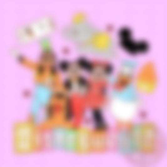 Girl Pastel Mouse And Friends World PNG