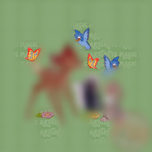 Deer And Friends PNG