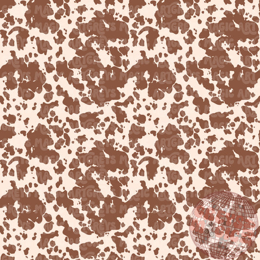 Brown Cowhide Seamless File